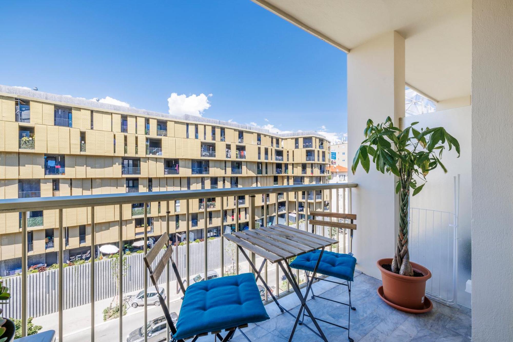 Elegant Studio Avec Terrasse Proche Mer Tramway Νίκαια Εξωτερικό φωτογραφία
